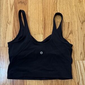 Lululemon Black workout tank